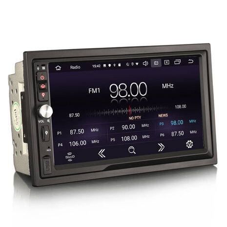 Cartronix CTX-112741 dubbel din autoradio | CarPlay | Android 10