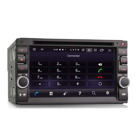 Cartronix Cartronix CTX-3611 | 2 din autoradio Android 10 | Bluetooth & USB | Navigatie | DAB+ | WIFI