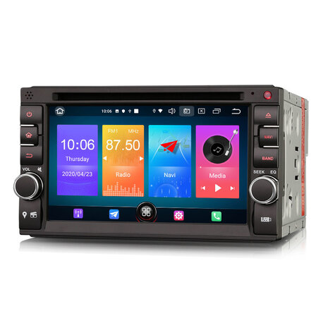 Cartronix Cartronix CTX-3611 | 2 din autoradio Android 10 | Bluetooth & USB | Navigatie | DAB+ | WIFI
