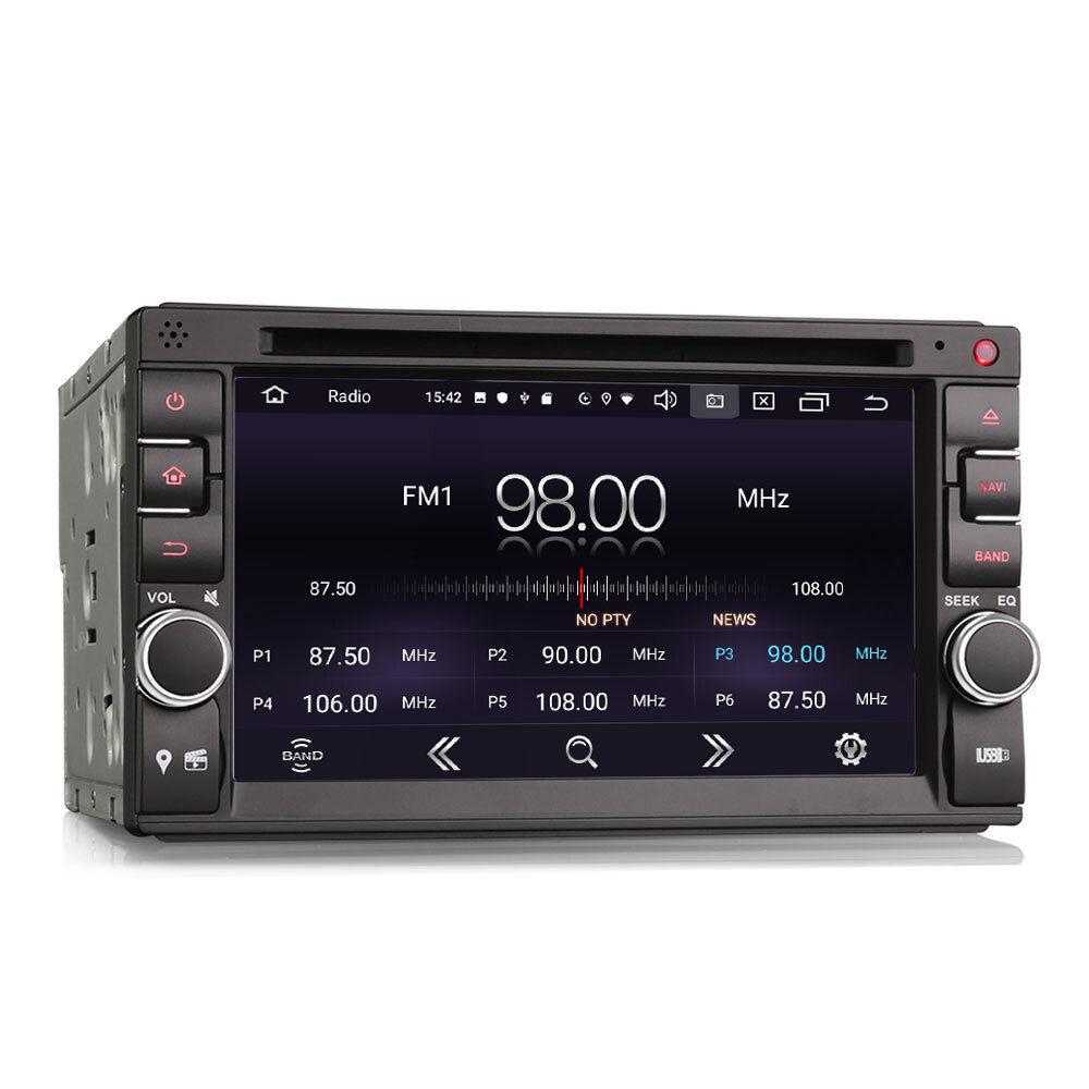 Cartronix Cartronix CTX-3611 | 2 din autoradio Android 10 | Bluetooth & USB | Navigatie | DAB+ | WIFI