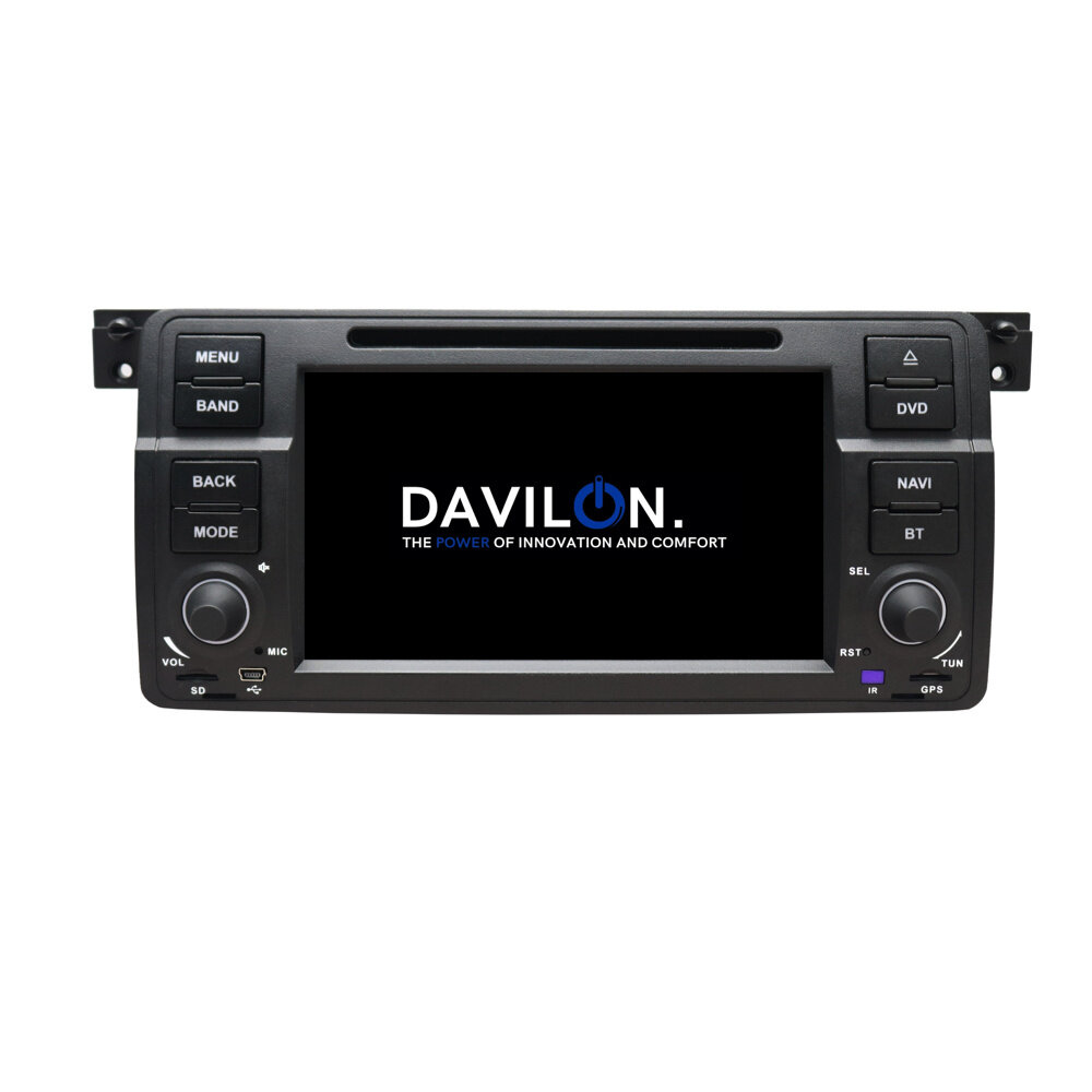 Davilon BMW 3 serie E46 autoradio | 1996 t/m 2005 | EU Navigatie | Bluetooth