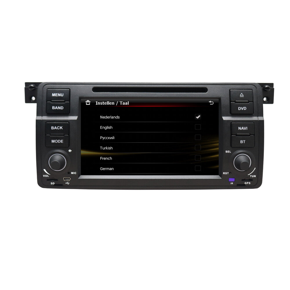 Davilon BMW 3 serie E46 autoradio | 1996 t/m 2005 | EU Navigatie | Bluetooth