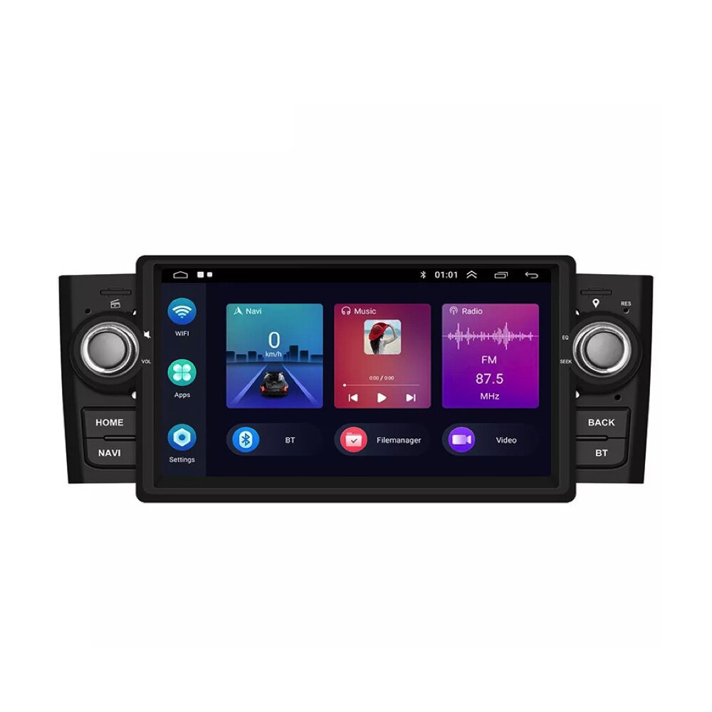Denago Navigatie voor Fiat Punto | Fiat Linea autoradio | Android 11