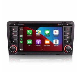Cartronix Audi A3/S3/RS3 Autoradio | Draadloos CarPlay | Android 10 Cartronix Audi A3/S3/RS3 Autoradio | Draadloos CarPlay | Android 10