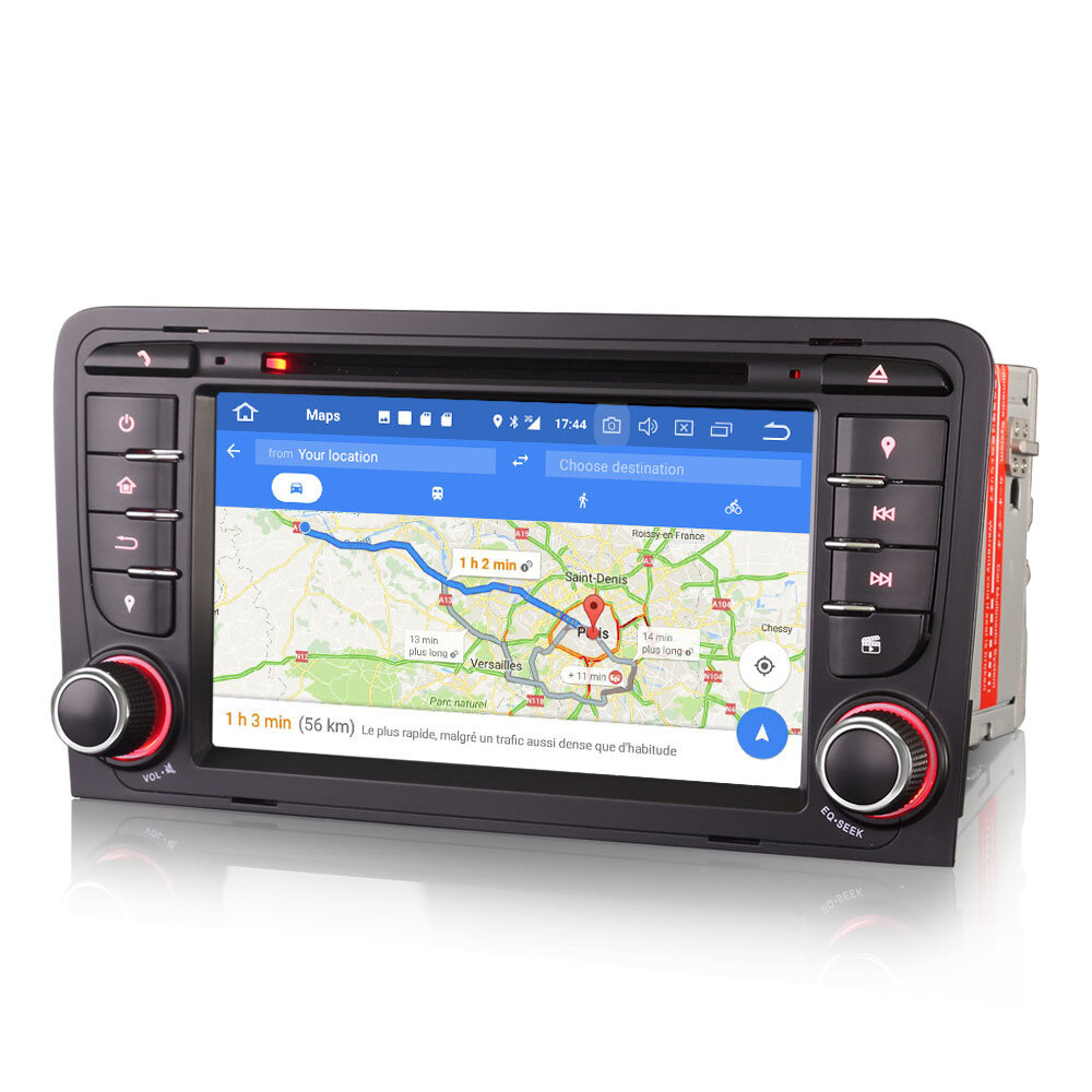 Cartronix Audi A3/S3/RS3 Autoradio |  Draadloos CarPlay | Android 10