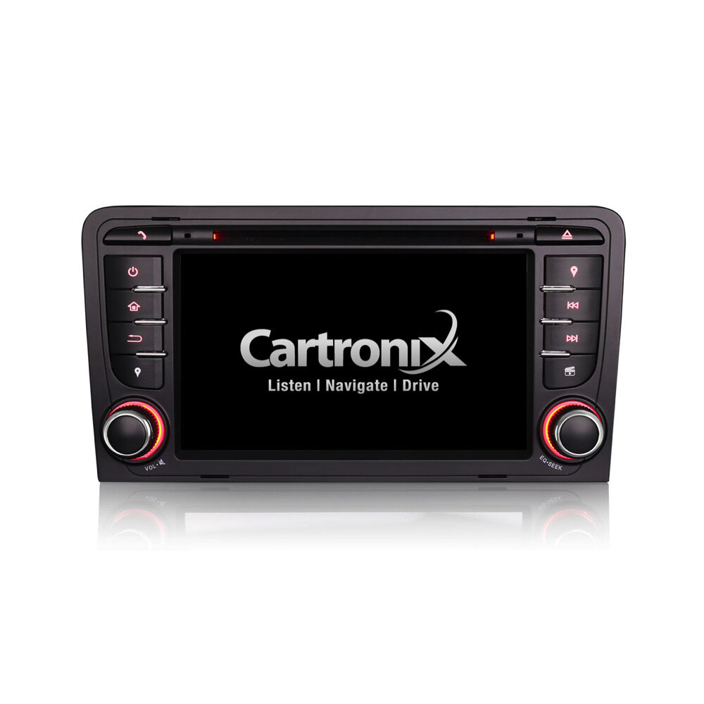 Cartronix Audi A3/S3/RS3 Autoradio |  Draadloos CarPlay | Android 10