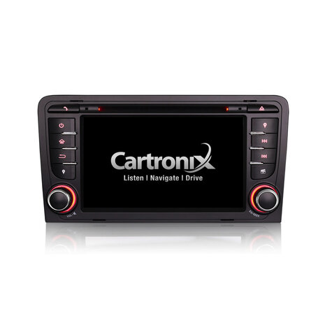 Cartronix Audi A3/S3/RS3 Autoradio |  Draadloos CarPlay | Android 10