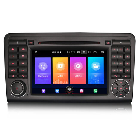 Cartronix Mercedes ML W164 Navigatie | Draadloos CarPlay | Android Auto