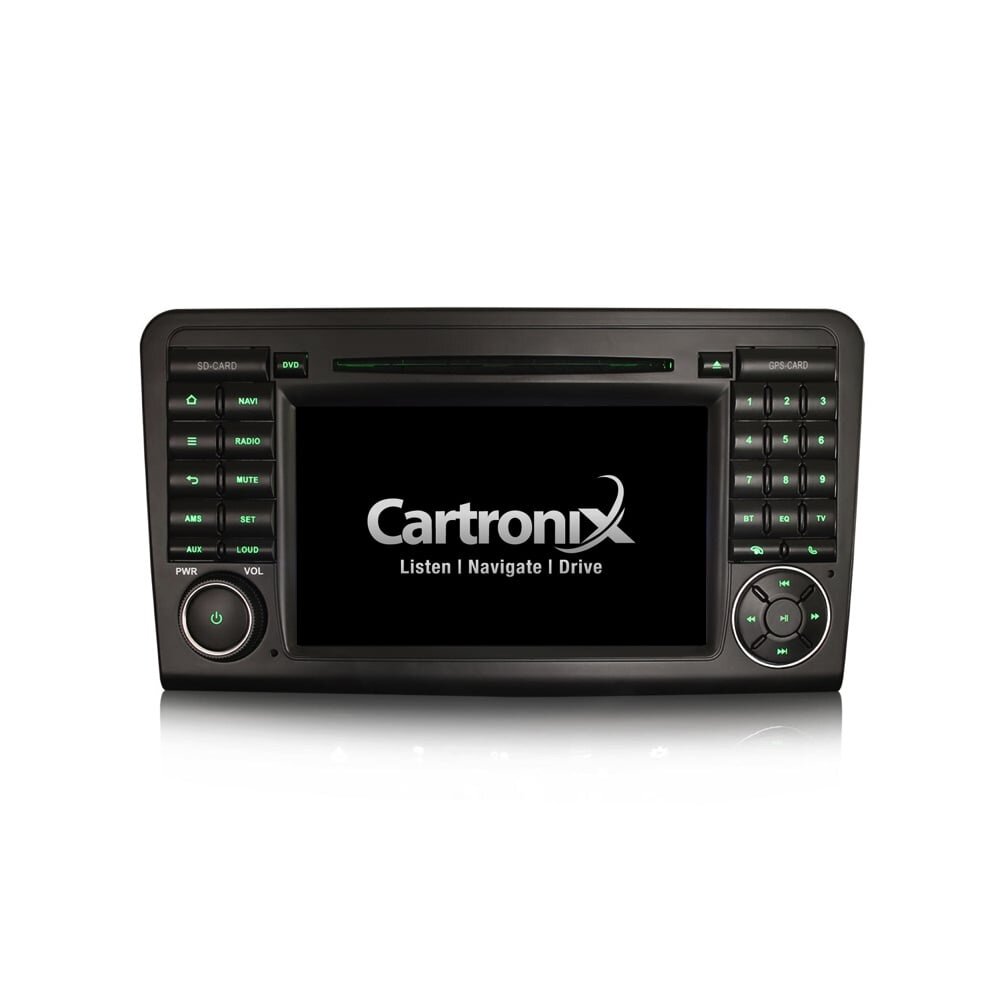 Cartronix Mercedes ML W164 Navigatie | Draadloos CarPlay | Android Auto