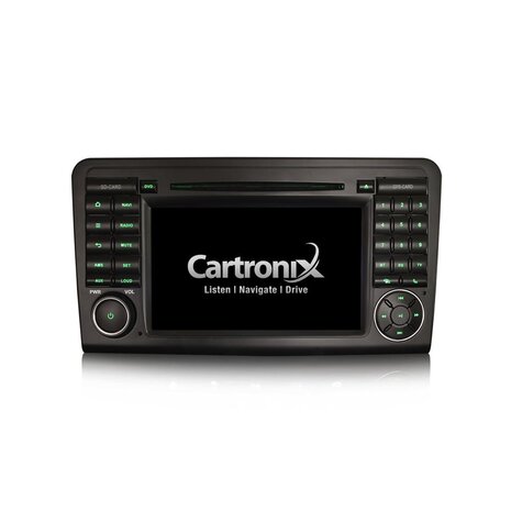 Cartronix Mercedes ML W164 Navigatie | Draadloos CarPlay | Android Auto