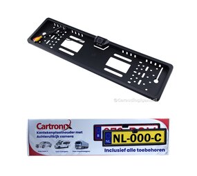 Cartronix Cartronix RV-400 kentekenplaathouder met camera | Voor Auto - Camper - Vrachtwagen Cartronix Cartronix RV-400 kentekenplaathouder met camera | Voor Auto - Camper - Vrachtwagen