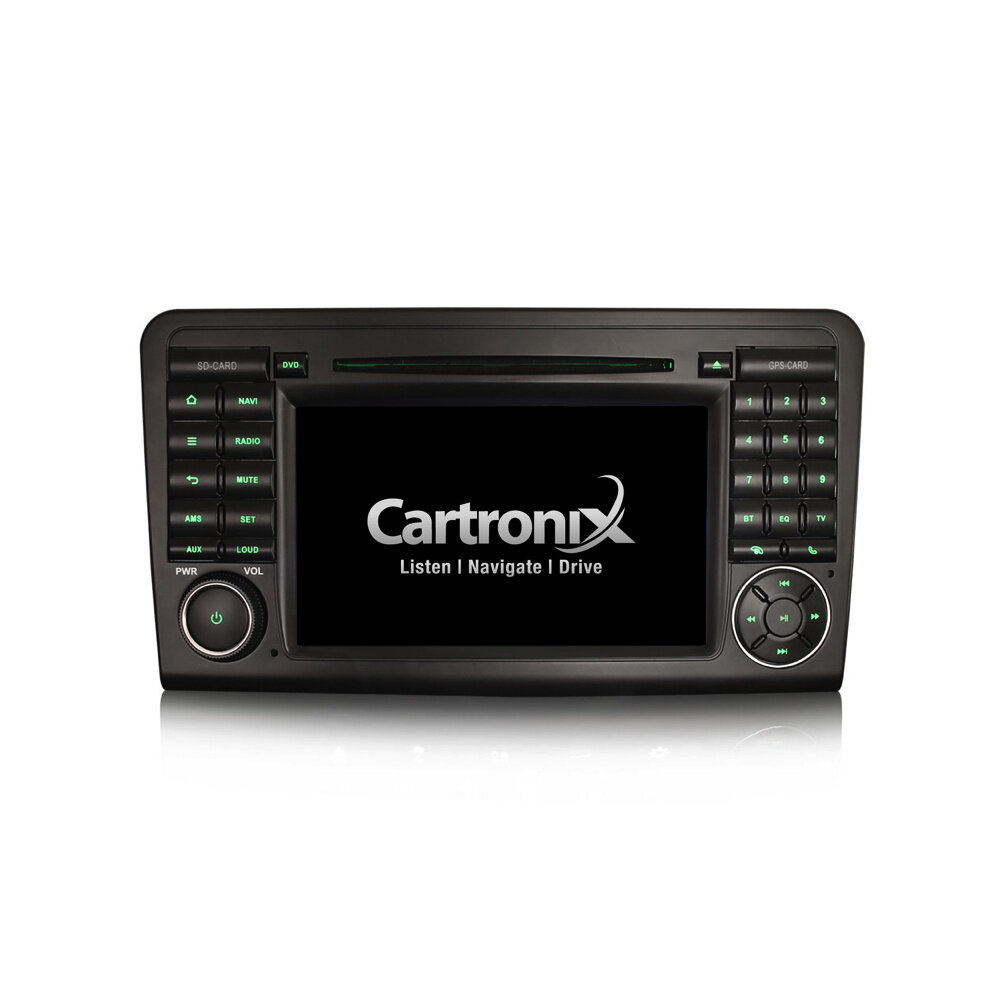 Cartronix Mercedes ML W164 Navigatie | Draadloos CarPlay | Android Auto