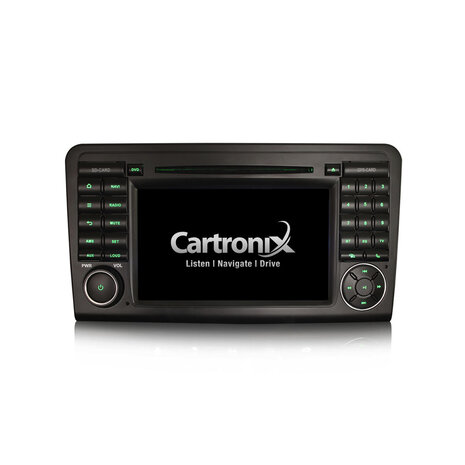 Cartronix Mercedes ML W164 Navigatie | Draadloos CarPlay | Android Auto
