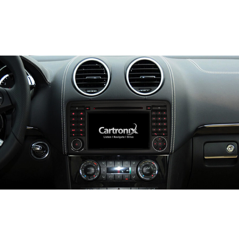 Cartronix Mercedes ML W164 Navigatie | Draadloos CarPlay | Android Auto