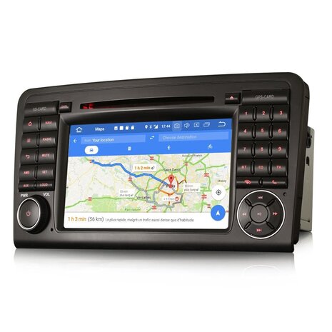 Cartronix Mercedes ML W164 Navigatie | Draadloos CarPlay | Android Auto