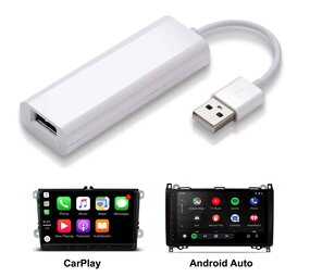 Cartronix CTX-2233 | CarPlay dongle | Android auto |  Apple carplay voor autoradio