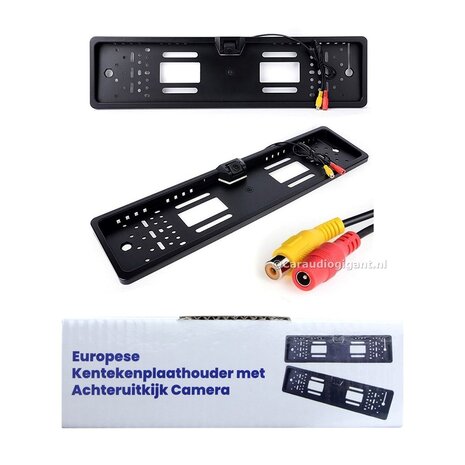 Cartronix Cartronix RV-400 kentekenplaathouder met camera | Voor Auto - Camper - Vrachtwagen