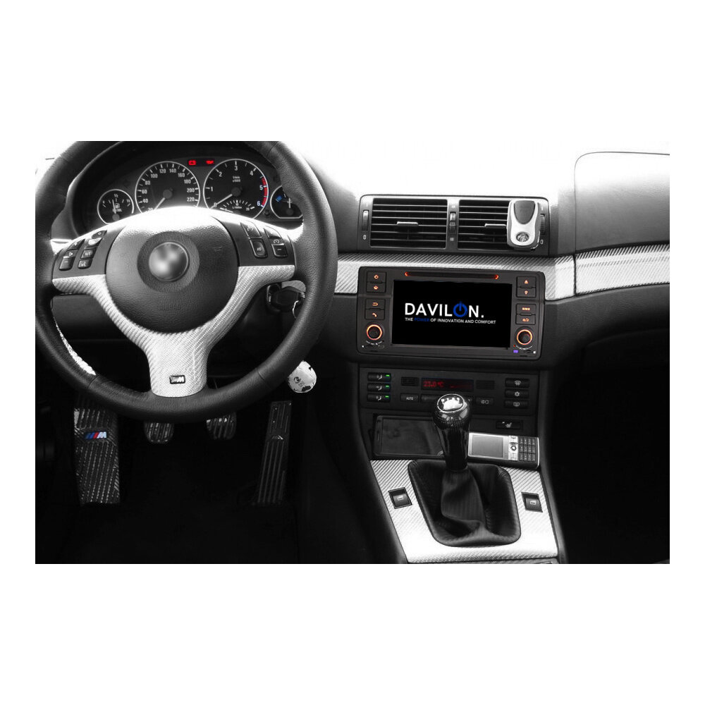 Davilon BMW 3 serie E46 autoradio | 1996 t/m 2005 | EU Navigatie | Bluetooth
