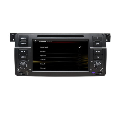 Davilon BMW 3 serie E46 autoradio | 1996 t/m 2005 | EU Navigatie | Bluetooth
