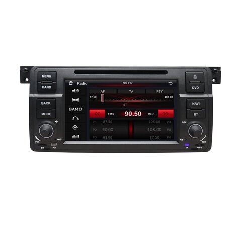 Davilon BMW 3 serie E46 autoradio | 1996 t/m 2005 | EU Navigatie | Bluetooth