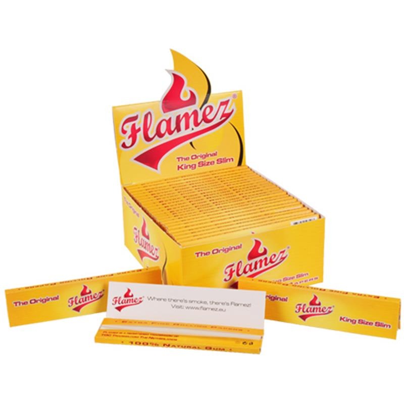Flamez Rolling Papers Slim Size Bongify Cheapest rolling papers