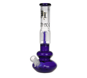 Black Leaf 'Black Leaf' 'BlueBetty' IJs Bong met 5-Arm Percolator