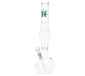 Grote Glazen IJs Bong 'Golden Leaf'