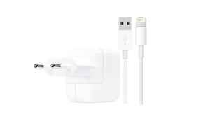 Originele iPad USB adapter 12 watt + oplaadkabel 1 meter