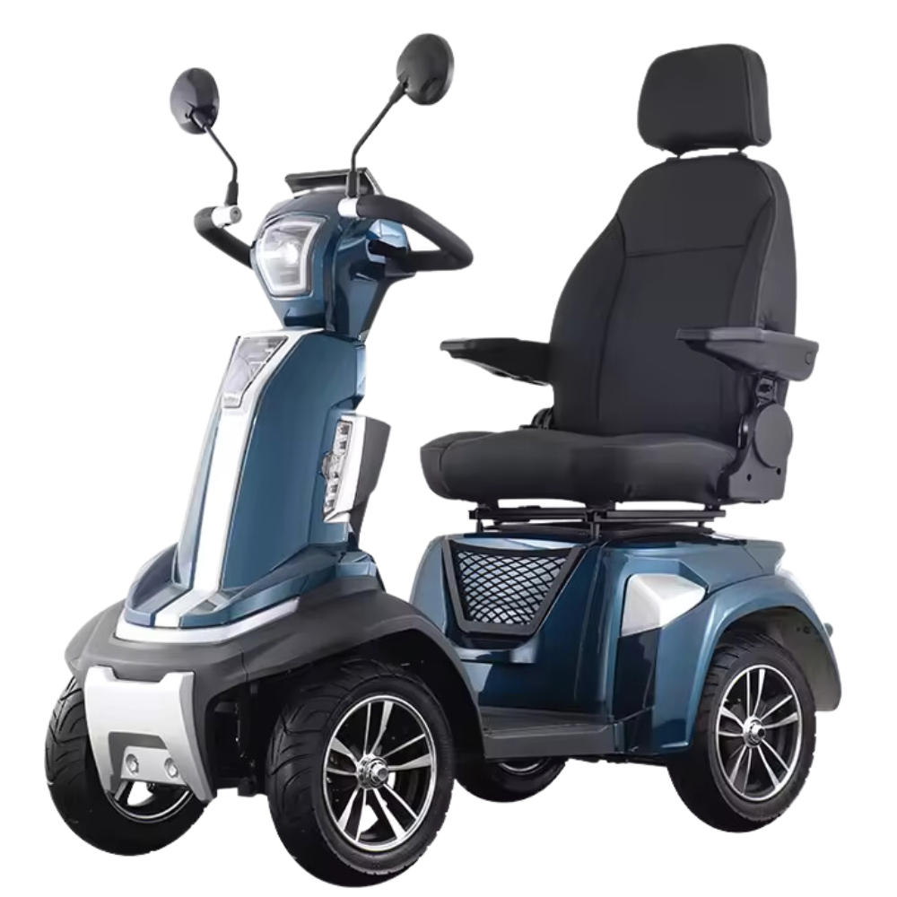 THOGO scootmobiel met 80 km bereik - 20 km per uur - vier wielen