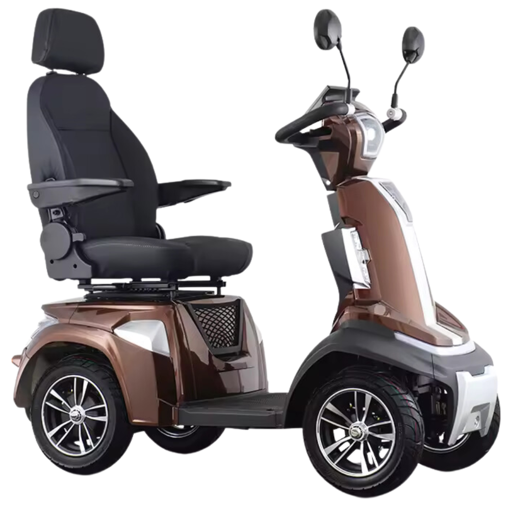 THOGO scootmobiel met 80 km bereik - 20 km per uur - vier wielen