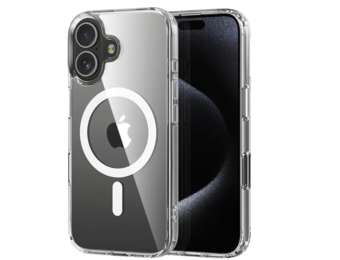 iPhone 16 Magsafe hoesje transparant
