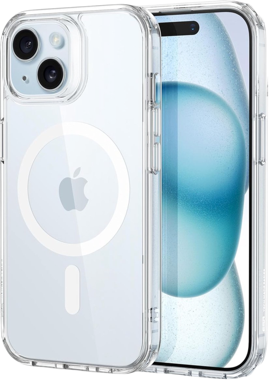 iPhone 15 Magsafe hoesje transparant