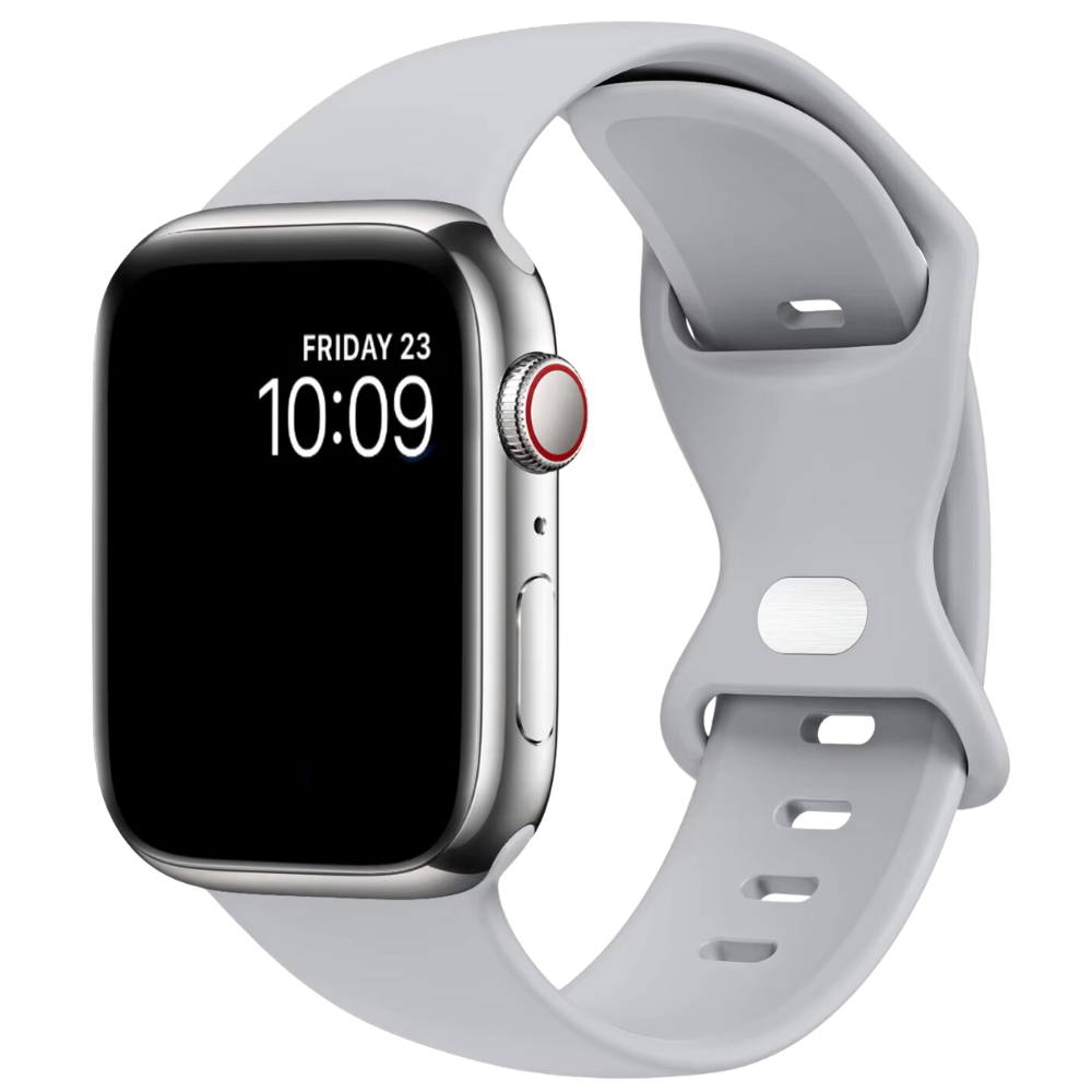 Thogo Apple watch siliconen bandje (wit)