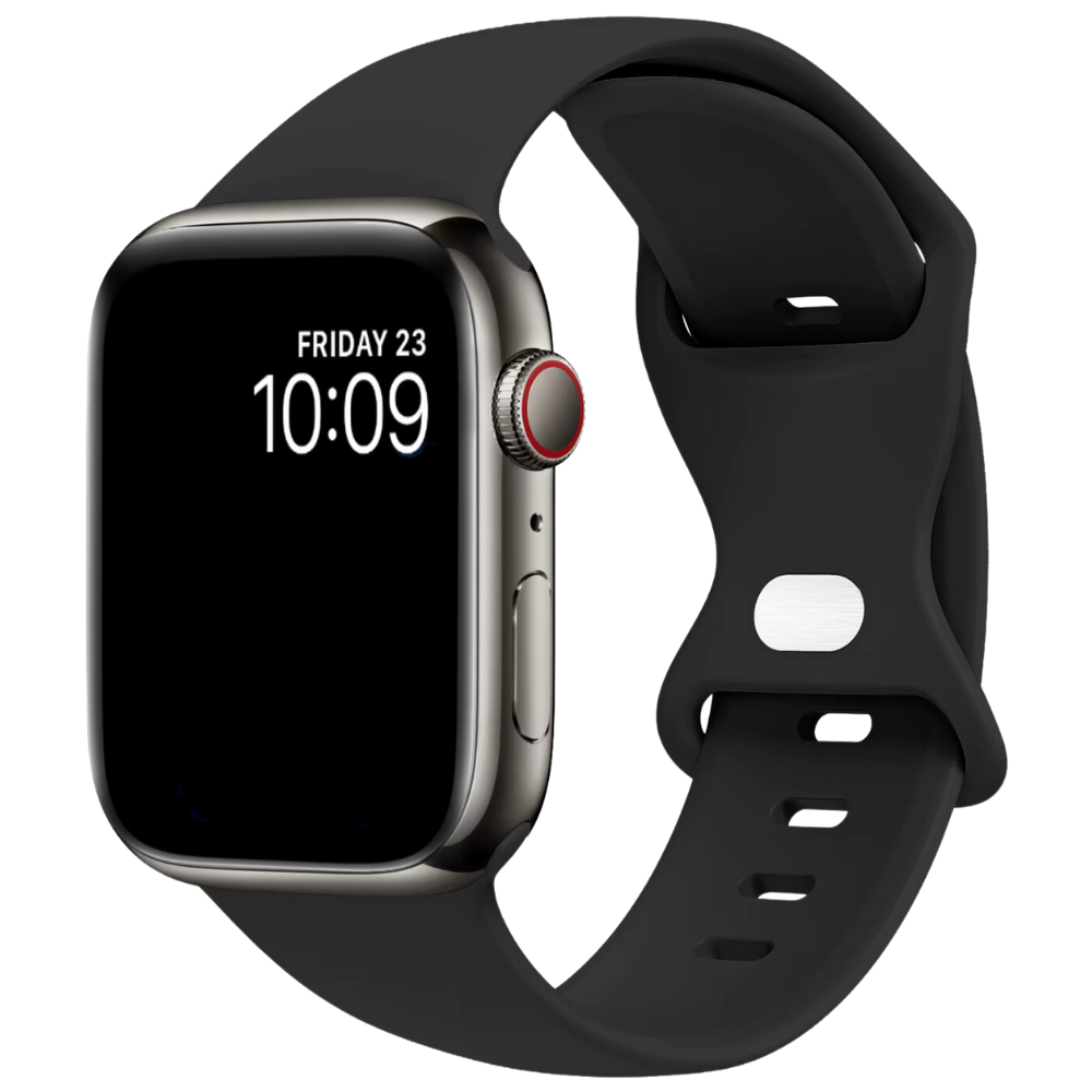 Thogo Apple watch siliconen bandje (grijs)