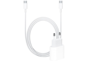 Originele iPhone snellader USB-C 20W + USB-C naar USB-C kabel 1 meter
