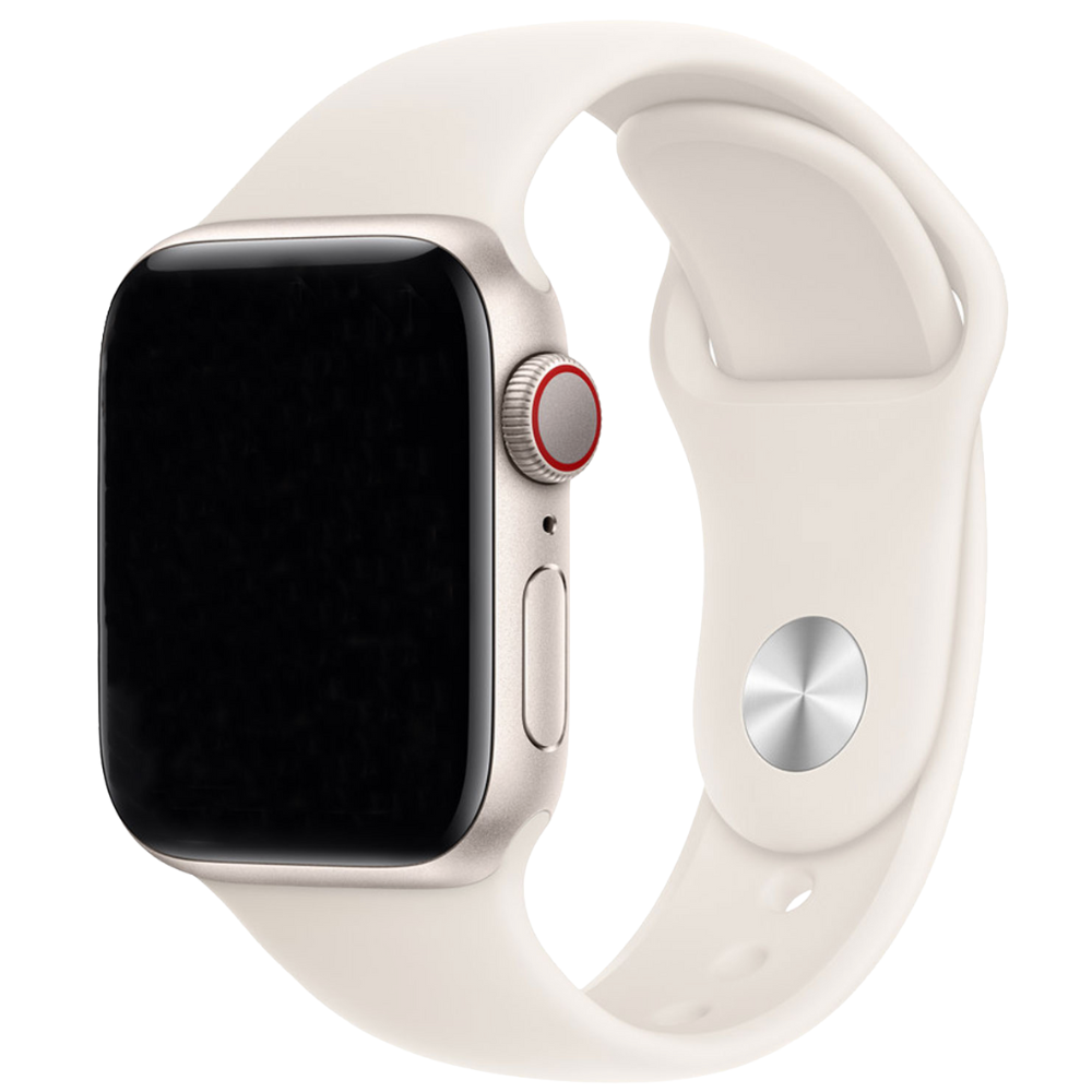 Thogo Apple watch siliconen bandje sterrenlicht