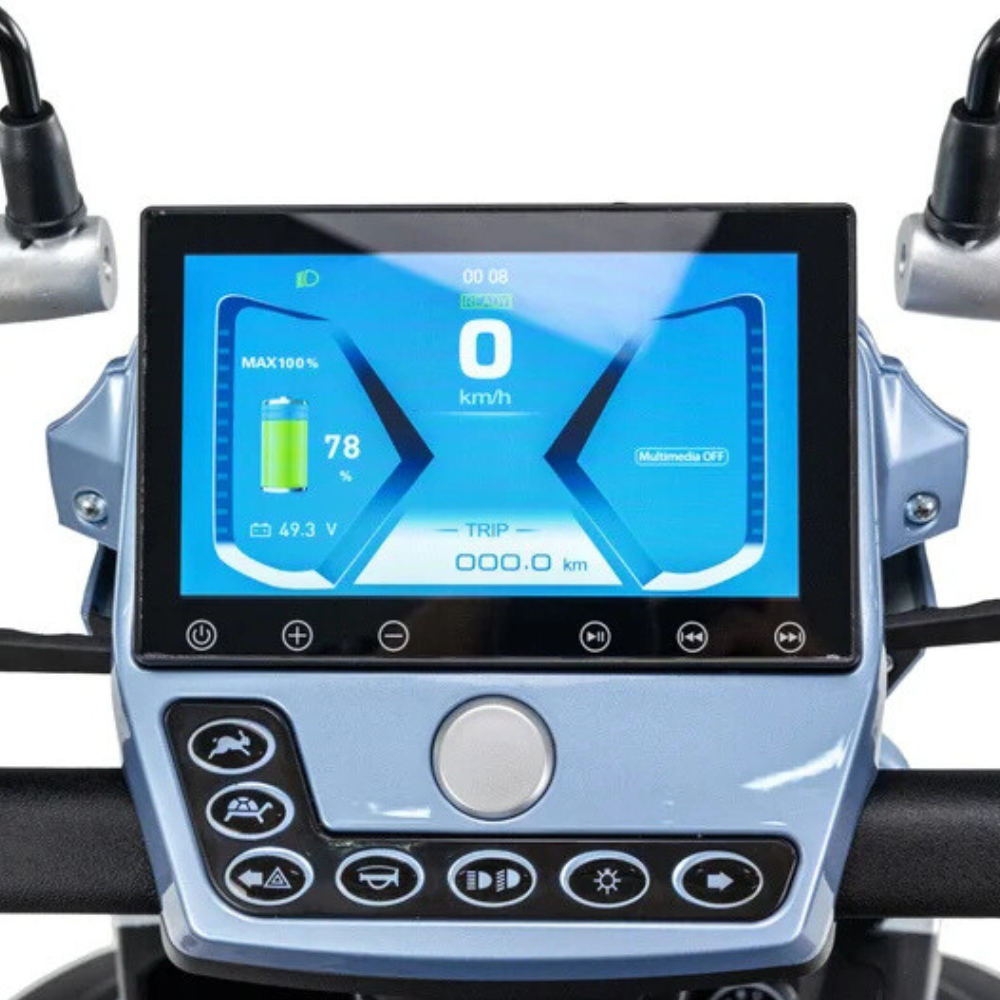 THOGO scootmobiel met 80 km bereik - 20 km per uur - vier wielen