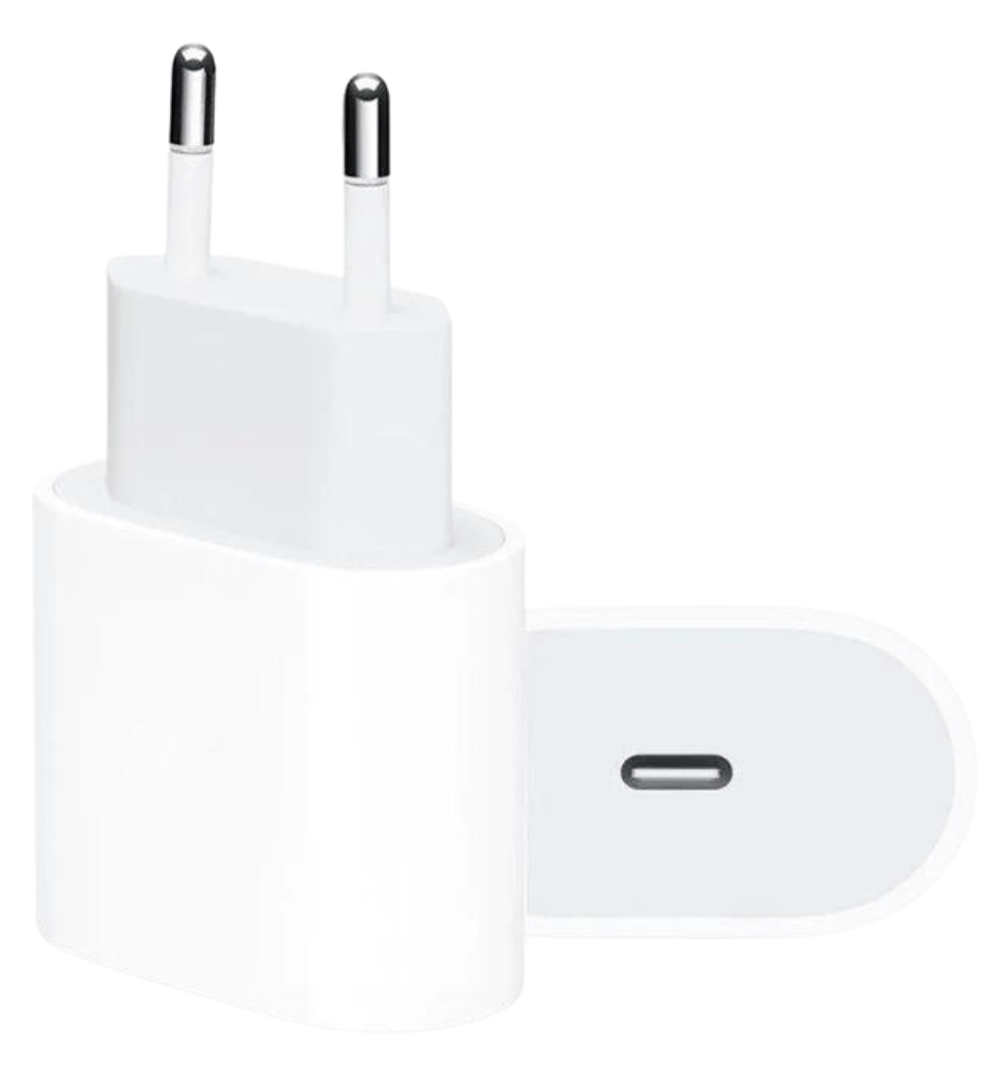 Originele iPhone snellader USB-C 20W + USB-C naar USB-C kabel 2 meter