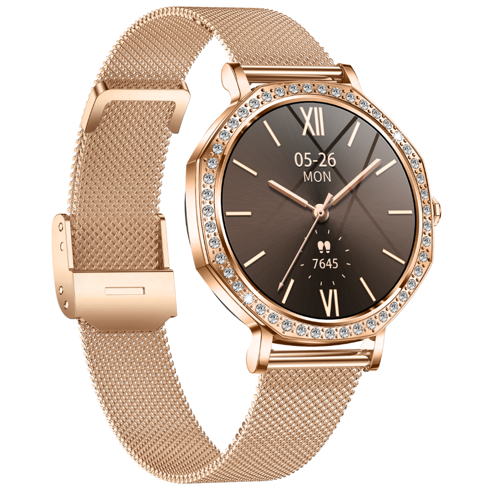 THOGO smartwatch dames - 100 sport modes - bellen via bluetooth