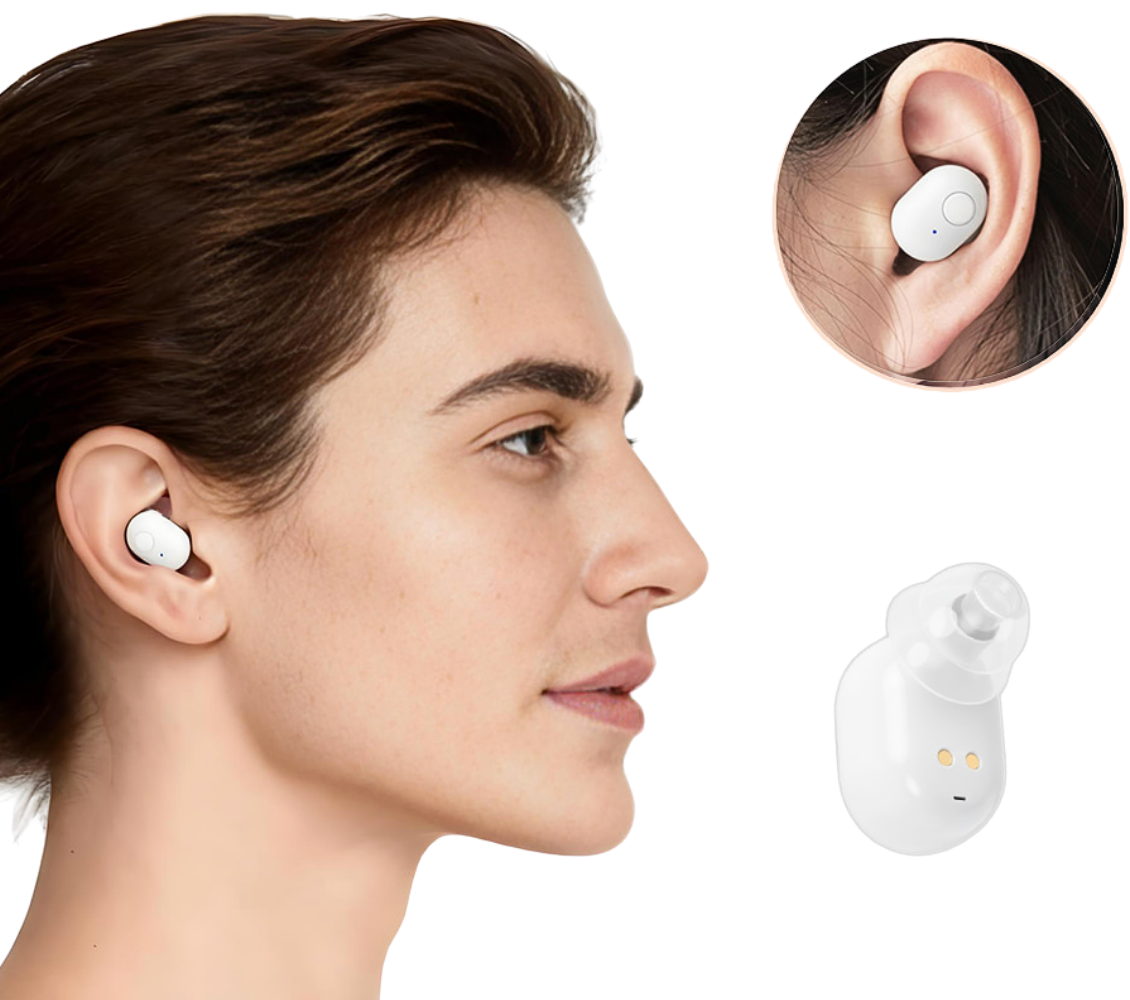 THOGO gehoorapparaat - 200 uur batterijduur - draadloos & 3 gram