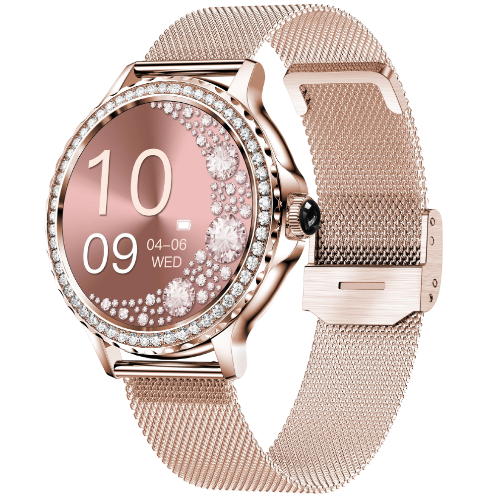 THOGO dames smartwatch - bellen via bluetooth - 8 dagen batterijduur