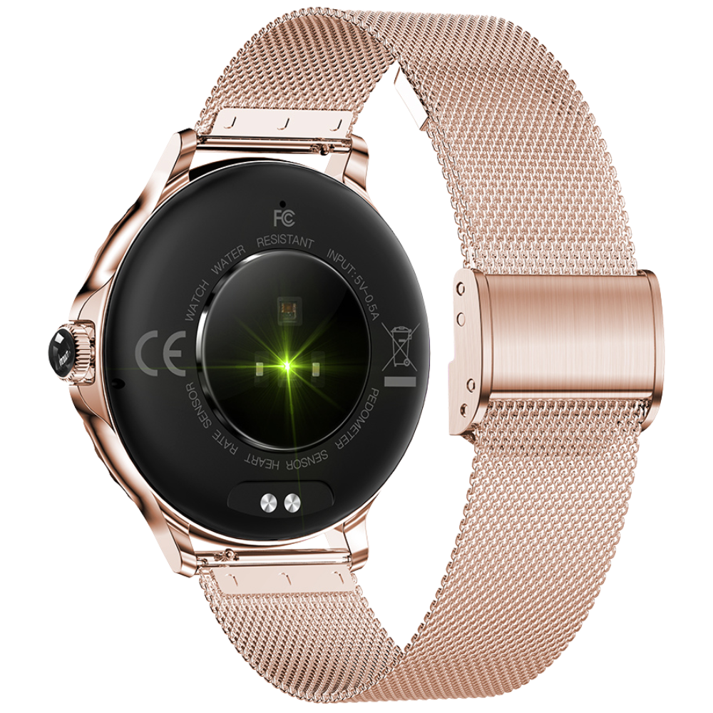 THOGO dames smartwatch - bellen via bluetooth - 8 dagen batterijduur