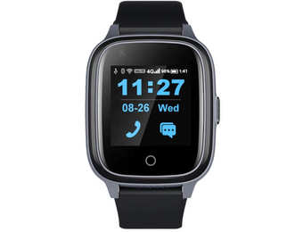 THOGO Smartwatch senioren 4G en GPS - 3 dagen batterijduur - videobellen en bellen