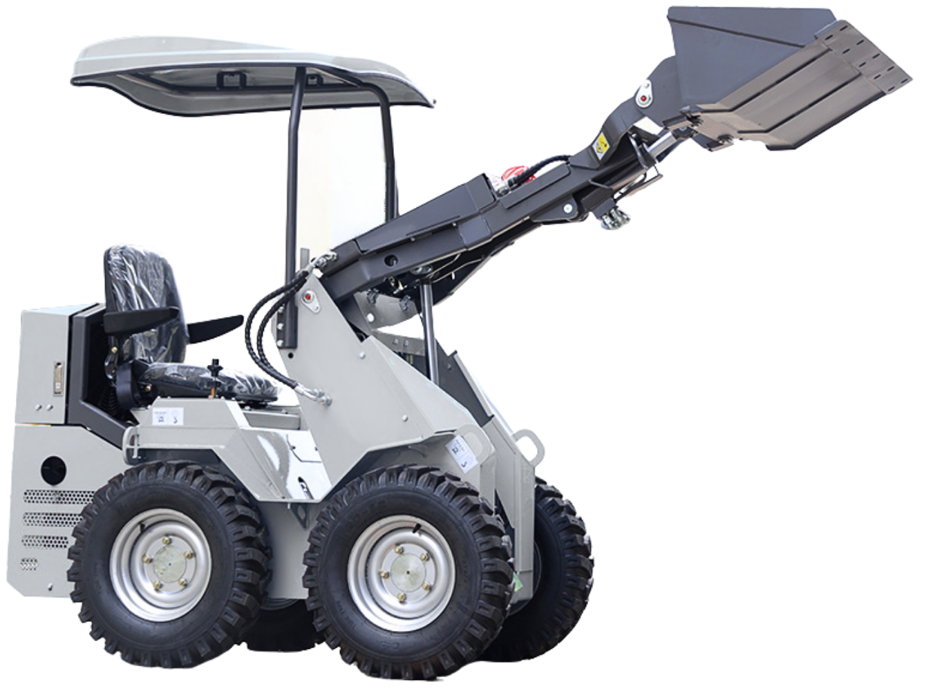 THOGO shovel 800 kg - 130 liter graafbak - 600 kg hefkracht