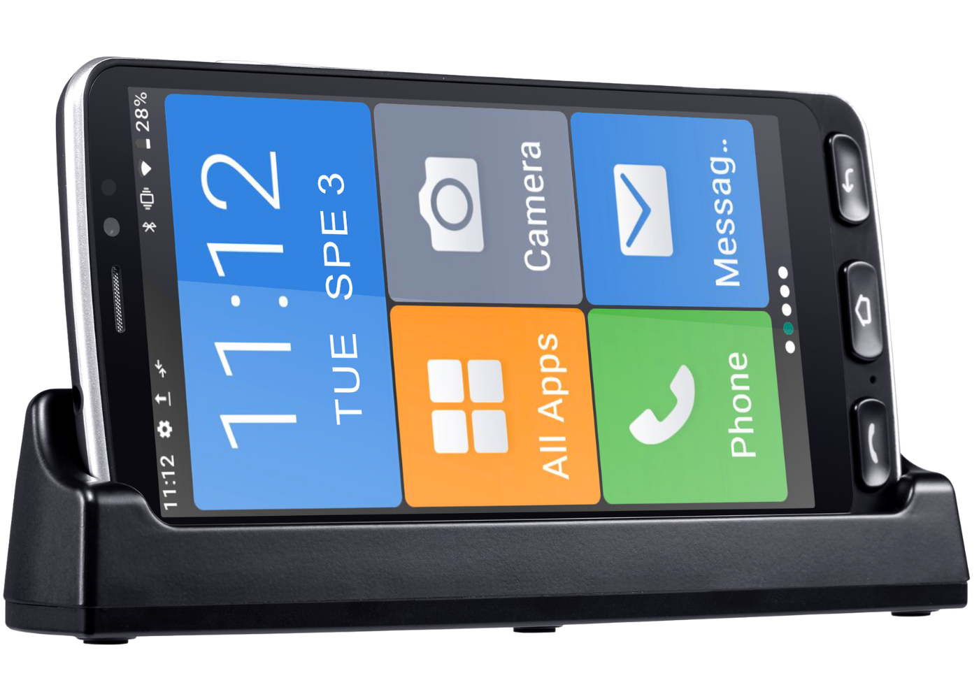 THOGO senioren smartphone - SOS knop - grote letters en grote knoppen