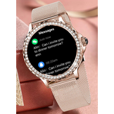THOGO dames smartwatch - bellen via bluetooth - 8 dagen batterijduur