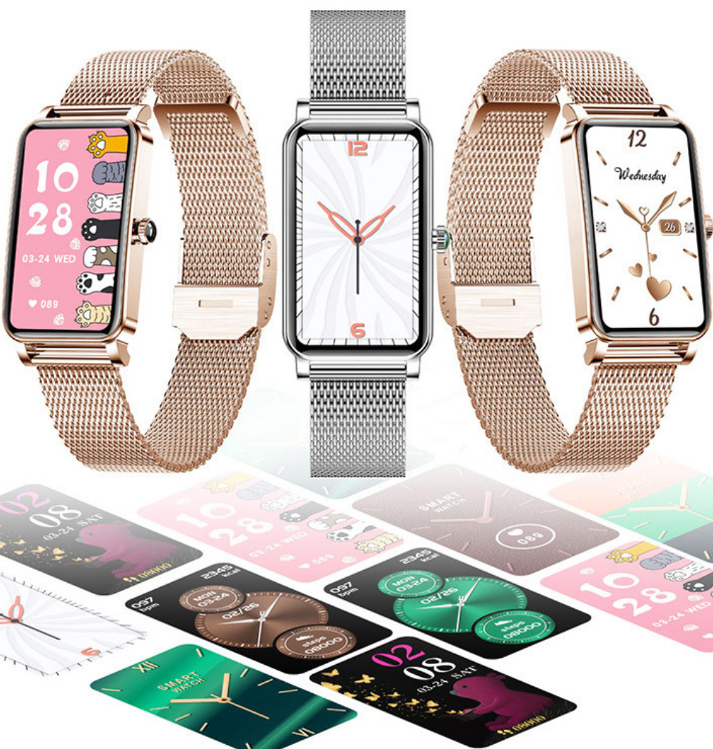 THOGO smartwatch dames - waterdicht - 7 dagen batterijduur