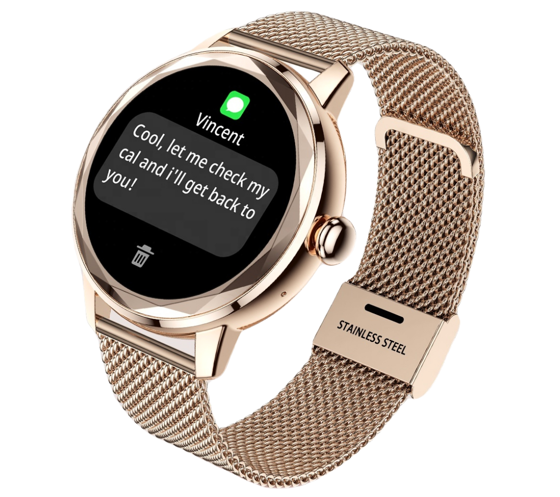 THOGO smartwatch dames - 125 sport modes - bellen via bluetooth