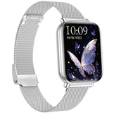 THOGO dames smartwatch - stappenteller & hartslagmeter - bellen via bluetooth