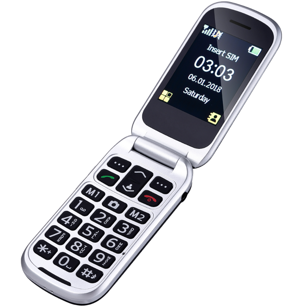 THOGO senioren telefoon - SOS knop - 4G - Nederlandstalig - 10 dagen batterijduur